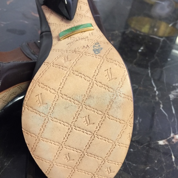 LAMB stiletto leather booties, NWT, authentic, stated size 7.5 (more like 6.5/7) - Picture 6 of 8